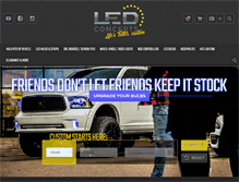 Tablet Screenshot of ledconceptslighting.com